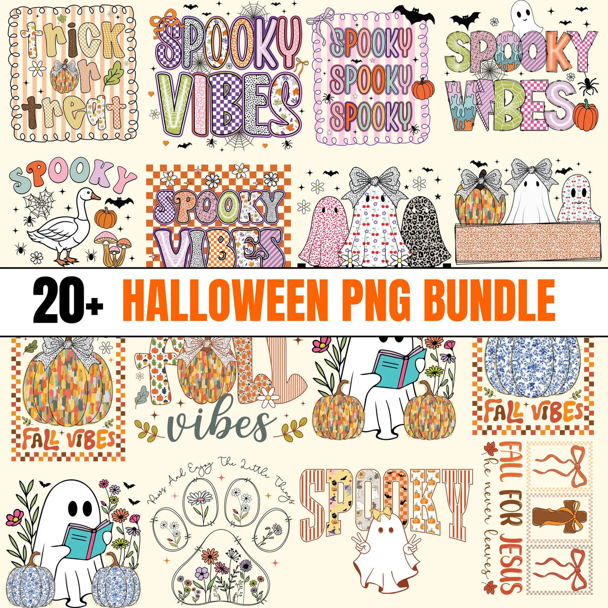 10,000 Halloween Mega Bundle Png Halloween Horror Png Spooky Vibes Png Trick Or Treat Retro Halloween Png Bundle Fall Png Bundle Svg