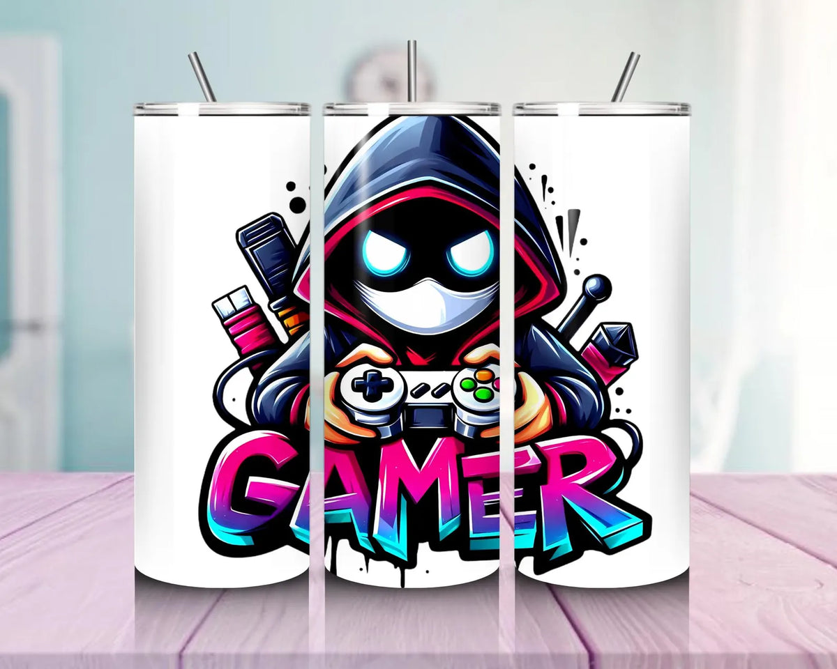 10+ Colorful Gamer Sublimation Designs, Video Game Controller Clipart, DTF Stickers, Gaming Wall Art, Art for T-Shirts Digital Download