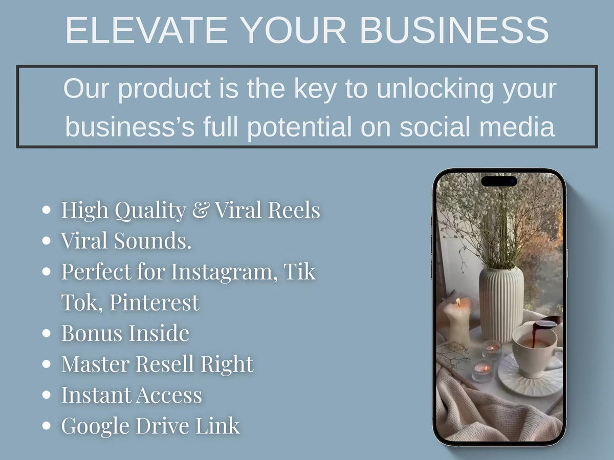 2500+ Travel & Nature Reels Viral Social Media Video Bundle MRR PLR Rights Instant Download