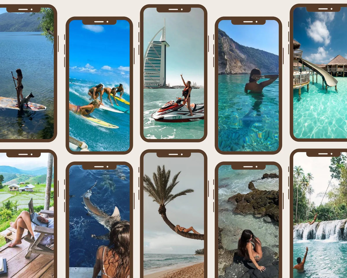 5000+ Travel Reels, Faceless Reels, Instagram Reels, Travel Videos, Faceless Videos, Master Resell Rights, MRR PLR, DFY Reels
