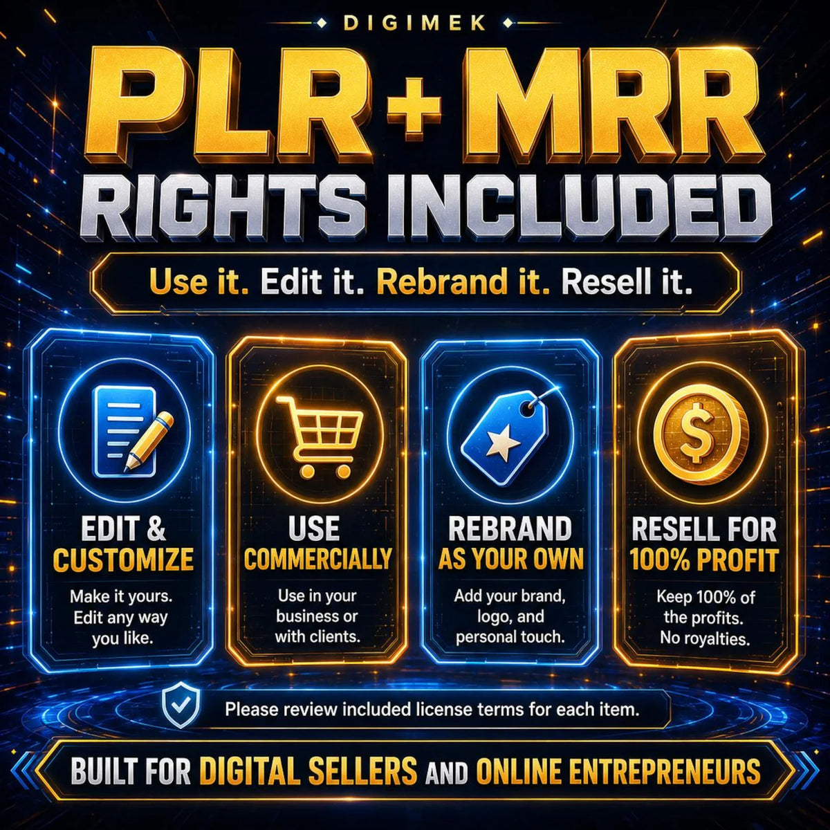 85M+ Ultimate PLR MRR Digital Bundle Ready-to-Sell Products