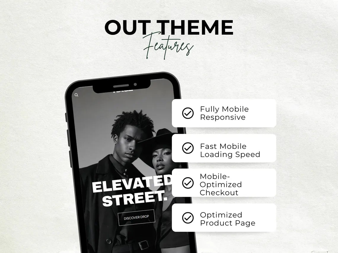 Streetwear shopify Theme website template for fashion clothing brand