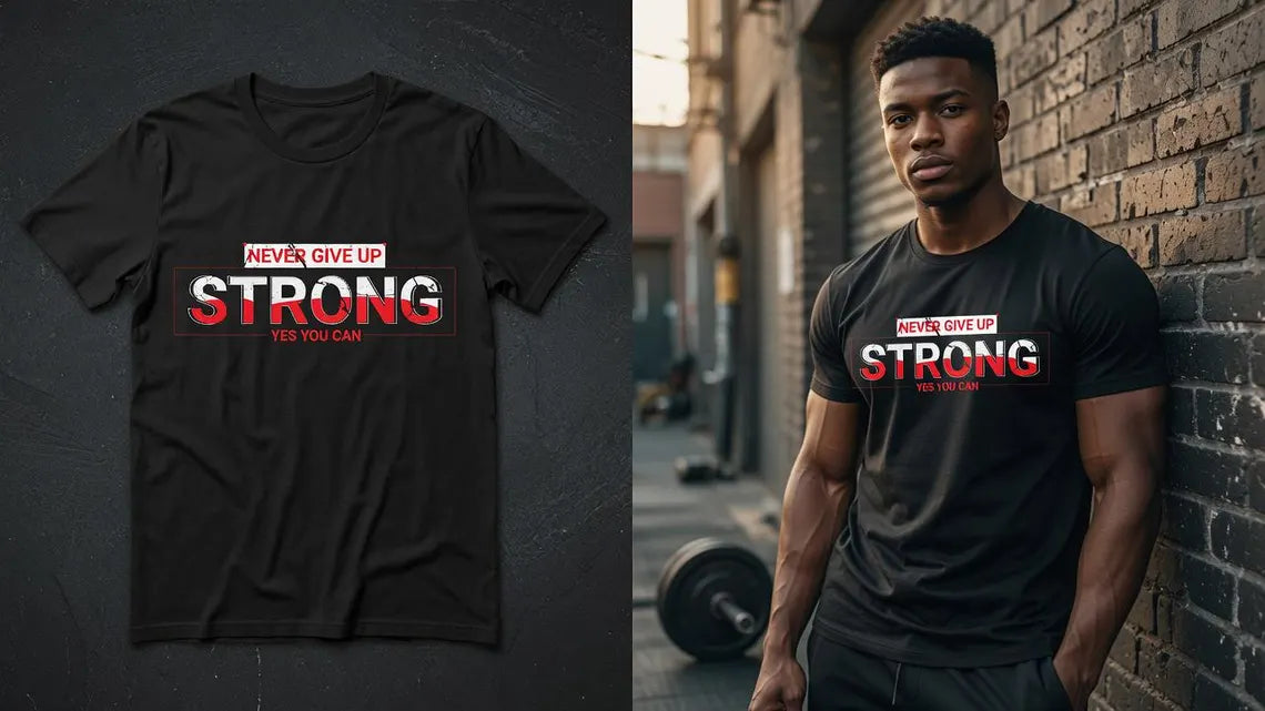 Urban Streetwear Graphic Designs | Motivational Typography PNG Bundle (15+ designs)