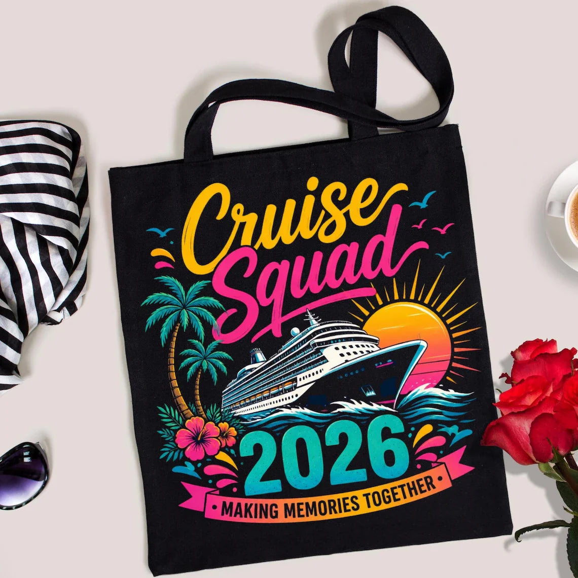 Cruise 2026 PNG Bundle, Family Cruise Trip Png, Cruise Squad Png, Birthday Cruise Shirts Png, Vacation Shirt Design Bundle, Sublimation Png