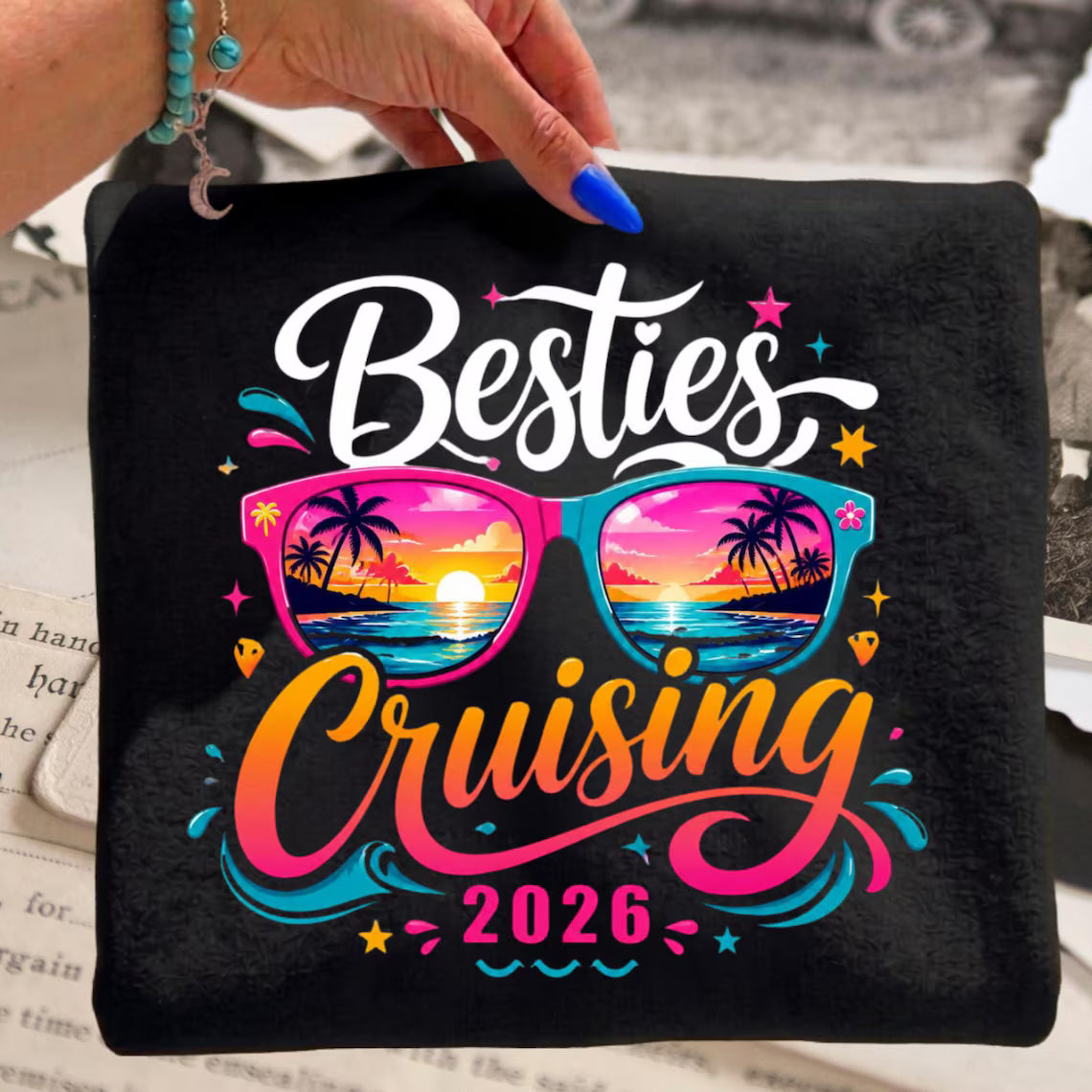 Cruise 2026 PNG Bundle, Family Cruise Trip Png, Cruise Squad Png, Birthday Cruise Shirts Png, Vacation Shirt Design Bundle, Sublimation Png