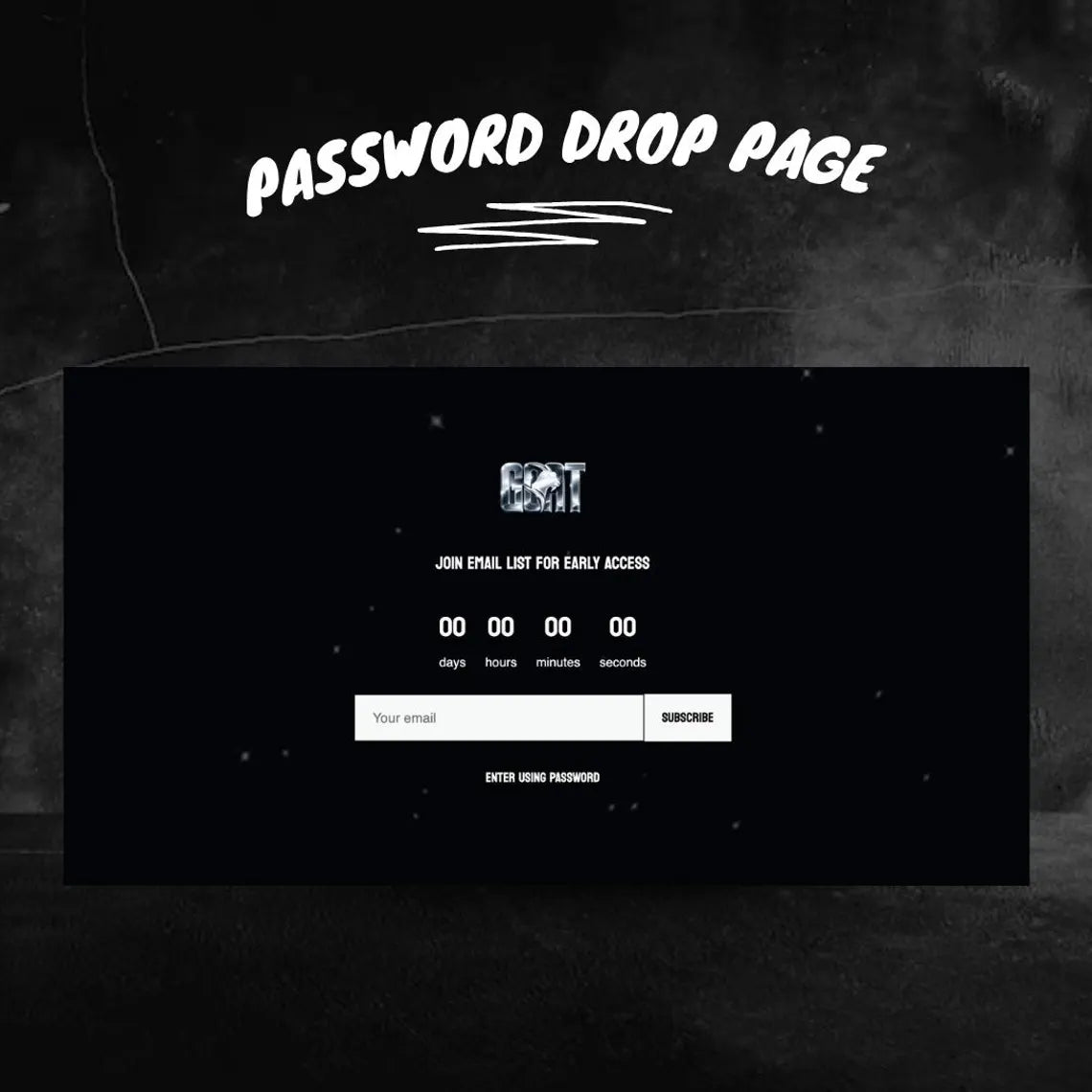 GOAT Shopify Theme – Streetwear, Urban, Y2K Fashion Website Template (Digital Download)