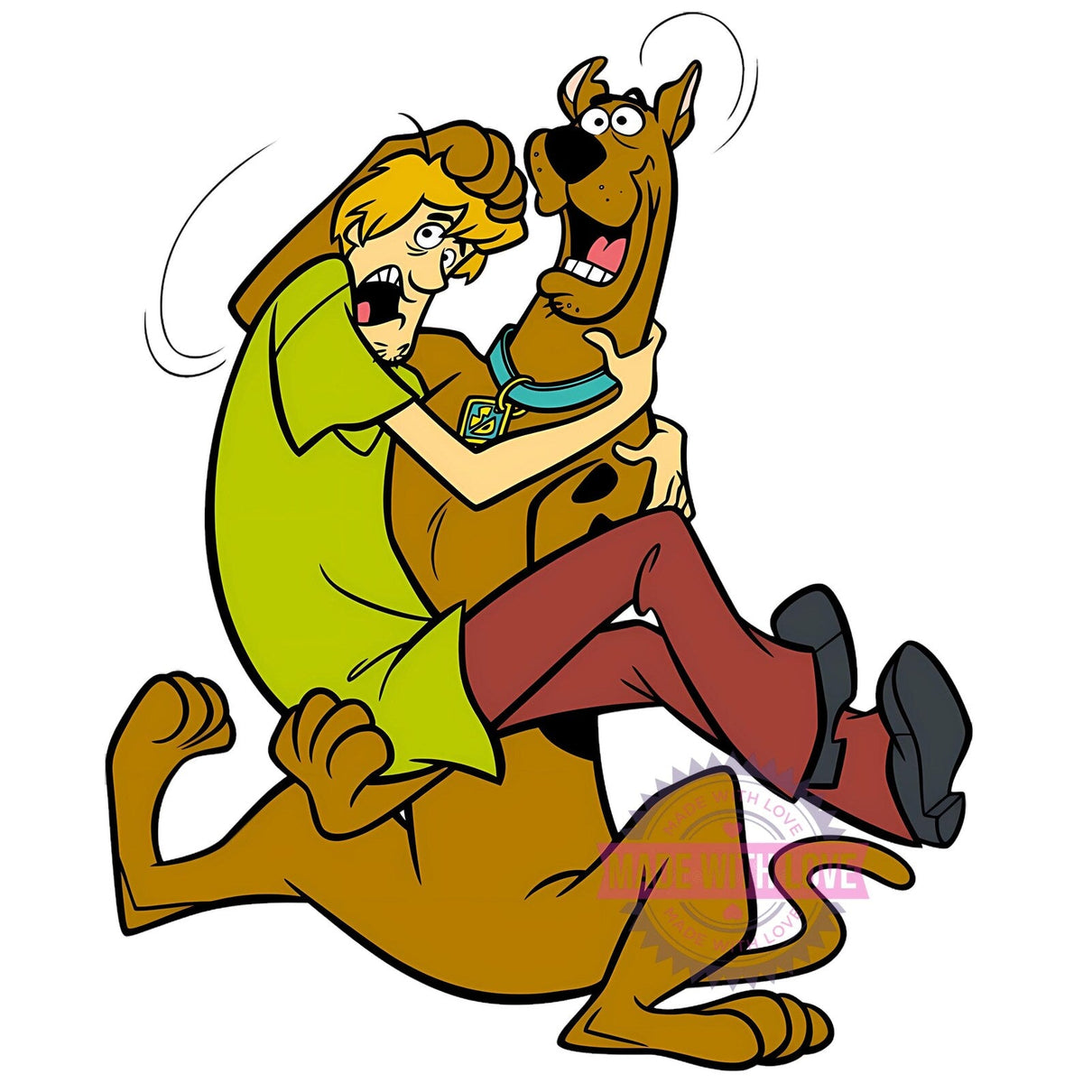 Scooby-Doo PNG Bundle, Cartoon Cut Files, Digital Clipart, Silhouette Cricut, Sublimation Design Instant Download PNGS