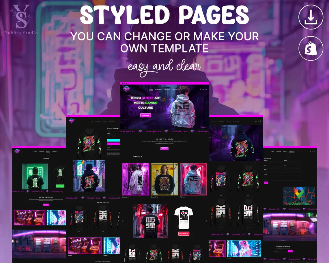 Streetwear Shopify Theme | Shopify Theme Clothing Website | Shopify Website Template | Premium Shopify Template | Shopify Website Design